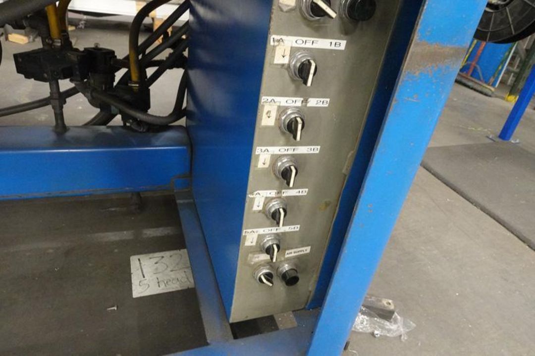 Custom Built 5-Head Drill Layup Station - Image 8 of 8