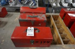 Lot (3) Toolboxes