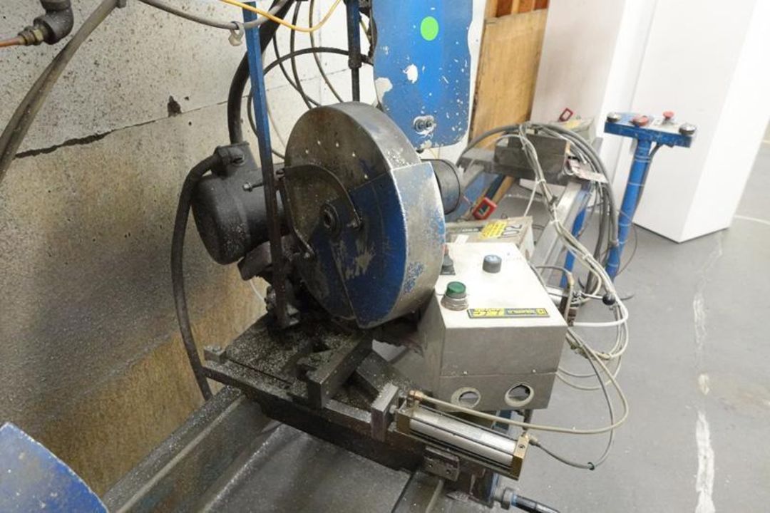 Custom Built Dual Saw Pipecutting Station - Image 2 of 4