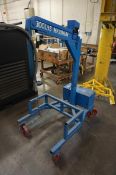 Chicago Electric 300lb Utility Winch, Rolling base and Electric Pendant control