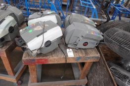 Lot of (4) Assorted Better Pack Tape Dispensors