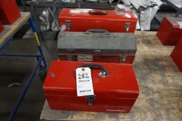 Lot (3) Toolboxes