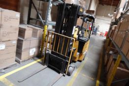 Bendi Propane Forklift - 4 Tier Mast, Mast Height 28', 4' Forks (Please Note: Needs Repair)