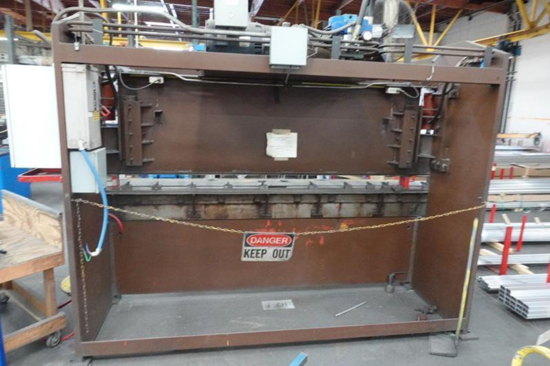 Metal Break Press - Approx Length: 9' - Image 3 of 6