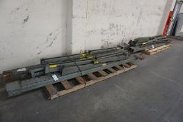 (2) Bays of Cantilever Rack (Disassembled on 2 pallets)