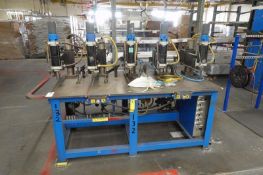 Custom Built 5-Head Drill Layup Station