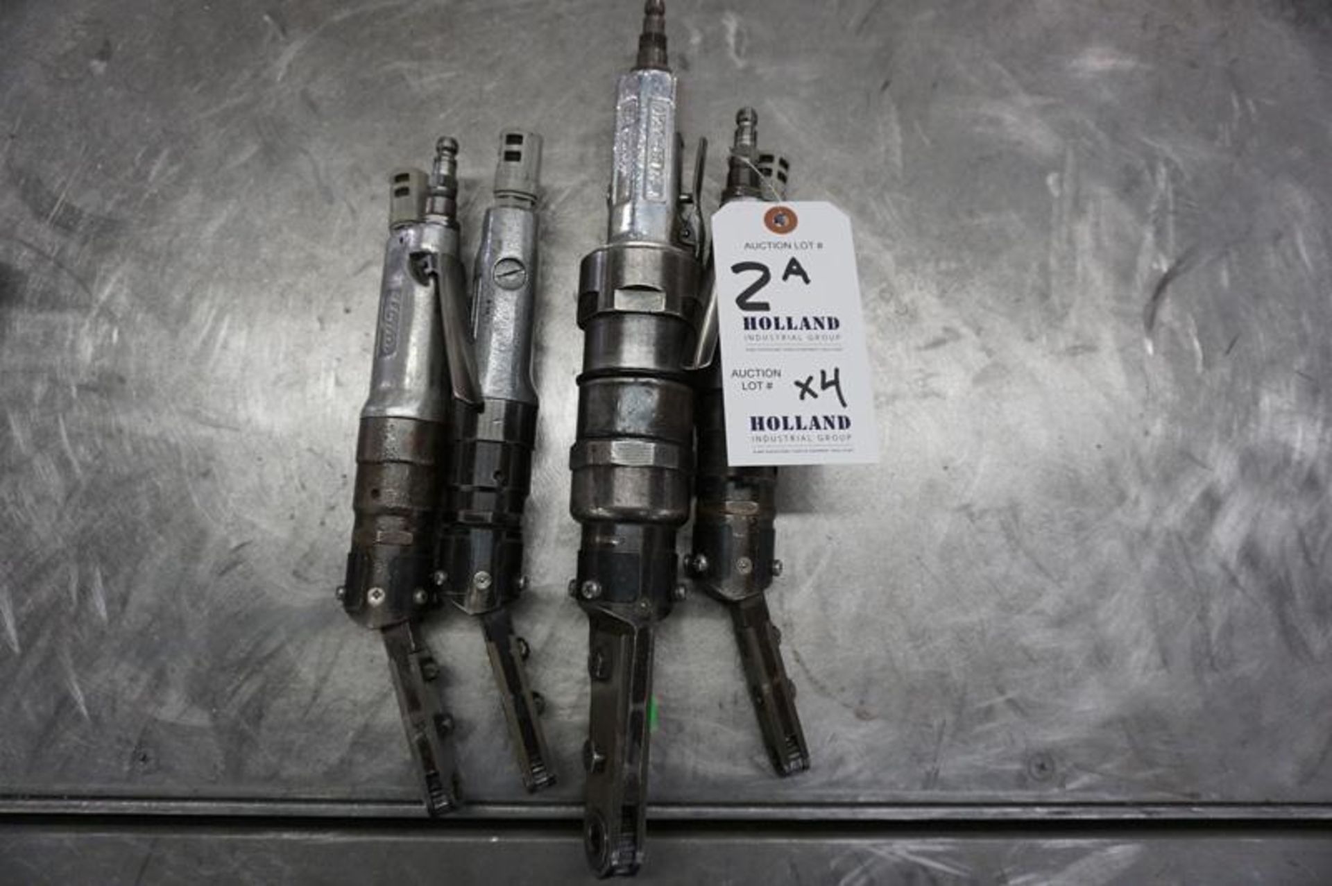 Lot (4) Pneumatic Ratchets