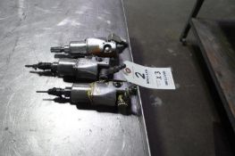 Lot (3) Pneumatic Die Grinders