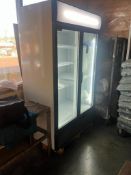 Procool Double Door Glass Front Refrigerator