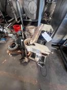 Pallet w/ water pump assembly, gears and bolts