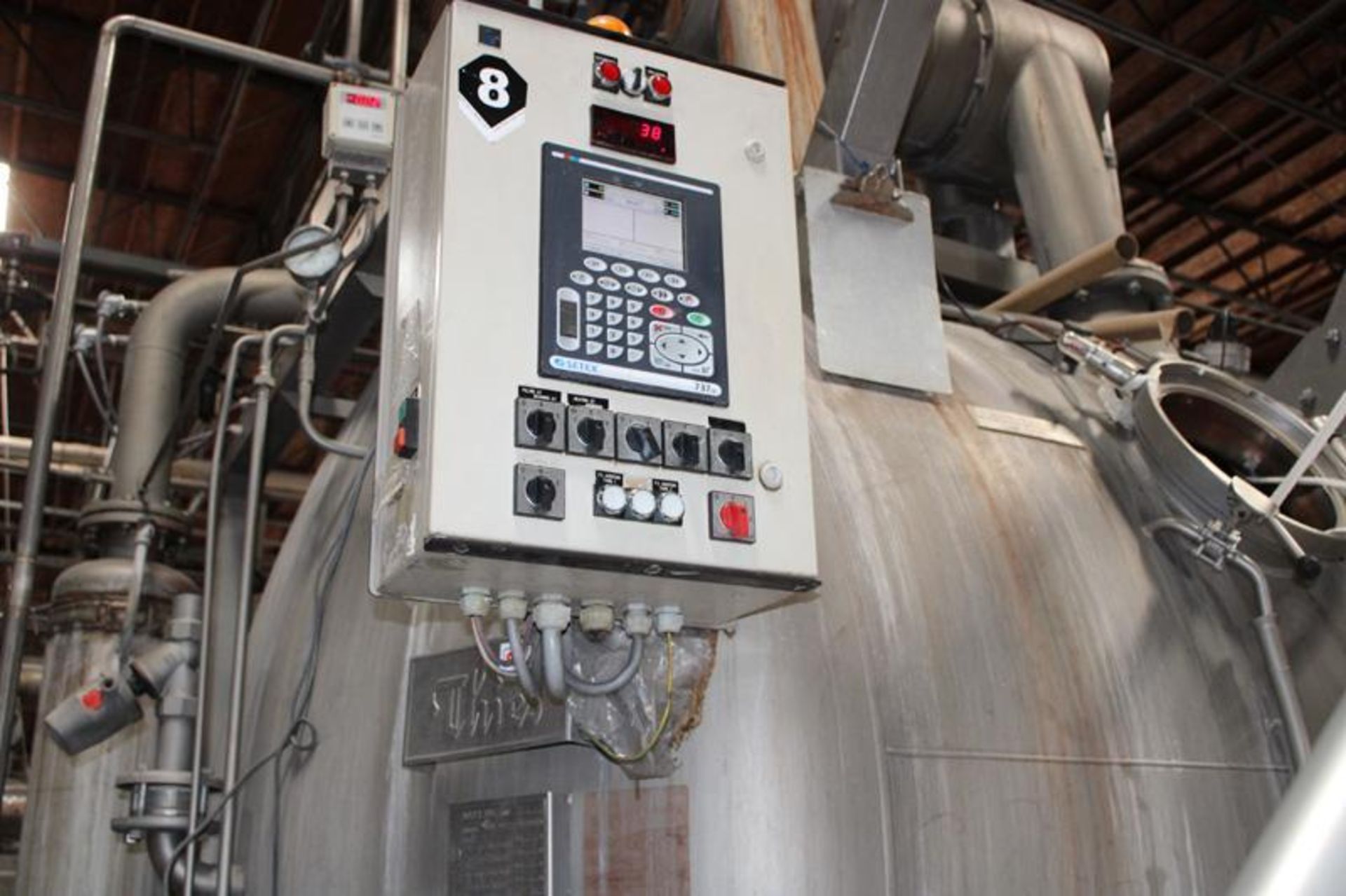 2000 Thies Dye Machine, Model Ecosoft Single Port Split/ Split, SER# 37218 - Image 3 of 3