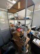 Shelf Unit and contents, Sensors, Electric motors