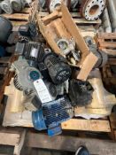 (12) Small Electric Motors, Baldor, Siemens