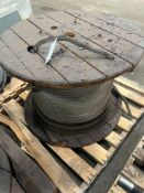 Large spoil of copper electric cable