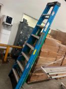 (1) 8' Werner Fiberglass Ladder & (1) 6' Fiberglass Ladder