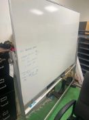 6' Dry Erase Board on Casters