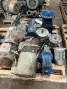 VEM Motor 45PS/30 KW, (3) Alpex Small Electric Motors