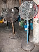 (3) Pedestal Fans, 1-24