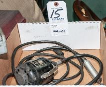Bodine Electric 1/18th Hp Flex Shaft W/ Handpiece, Appears Compatible W/ Foredom, And Dremel 395 Kit