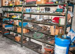 (2) Steel Shelving Units Ea. Approx. 72 X 18 X 72