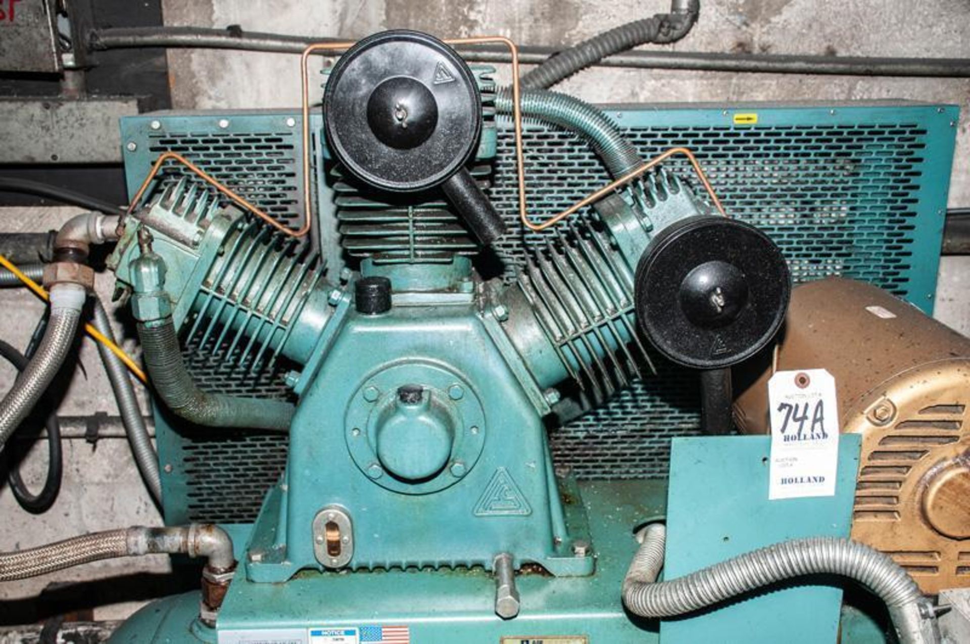 Fscurtis 15 Hp Air Compressor Max. 175 Psi, 230/460v 3ph, P/N FCA15E15H1S-A3L1XX, CA Series, 120 Gal - Image 2 of 4