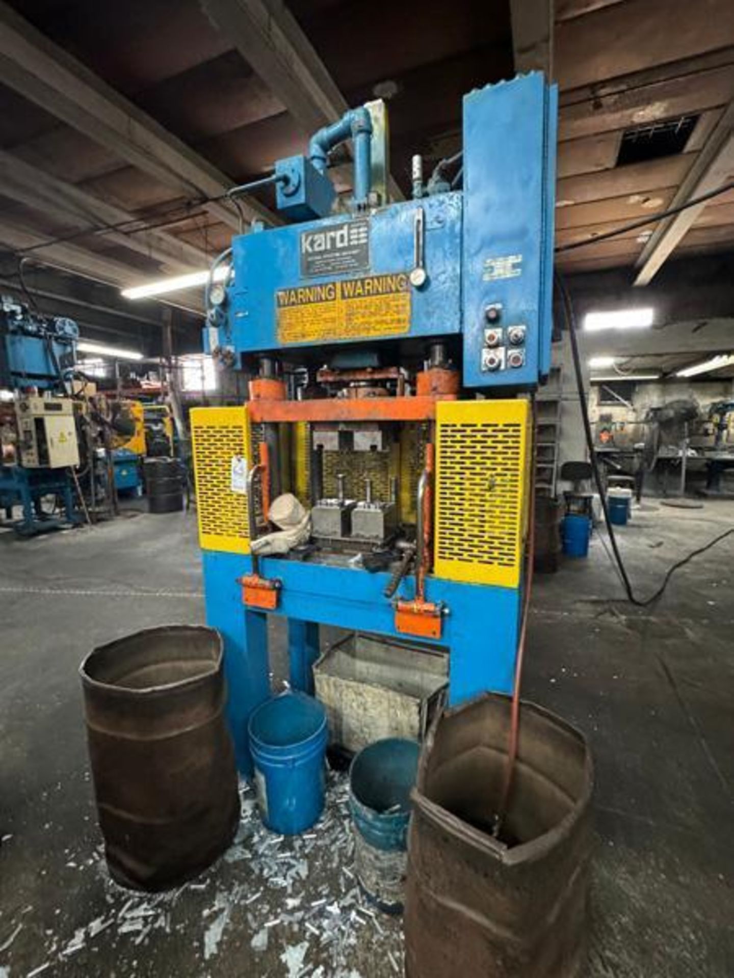 Kard Model TP20-4 20 Ton Top Mounted Hydraulic Trim Press S/N 94-2118, 460 Volt, Approx. 11 1/2" X 2 - Image 2 of 9