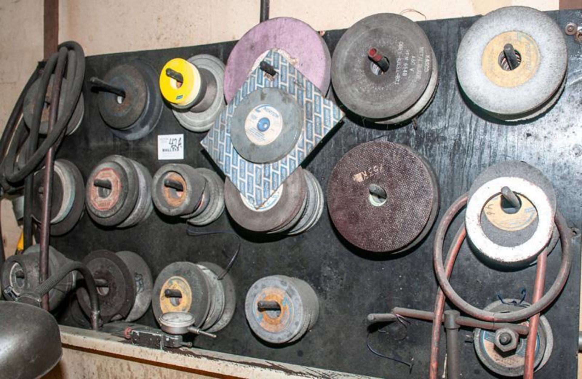 Grinding Wheels On Wall - Image 2 of 2