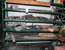 Steel Shelving Unit, Approx. 72 X 18 1/2 X 72