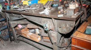 Steel Workbench Very Heavy Duty, Approx. 72 X 36 X 36