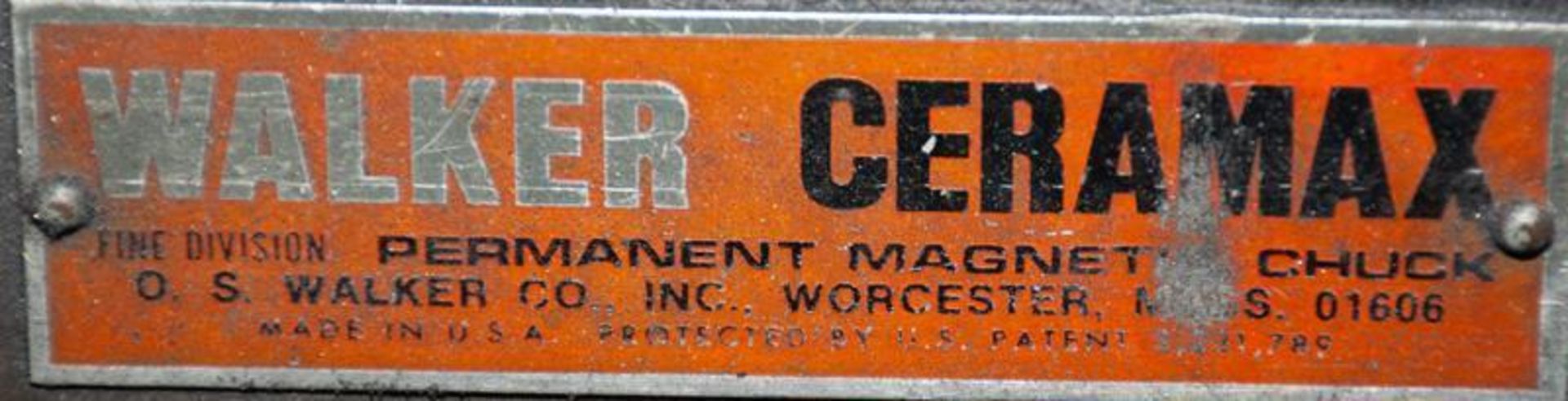 Harig Super 612 Surface Grinder W/ Ceramax 6x12 Mag Chuck - Image 5 of 6