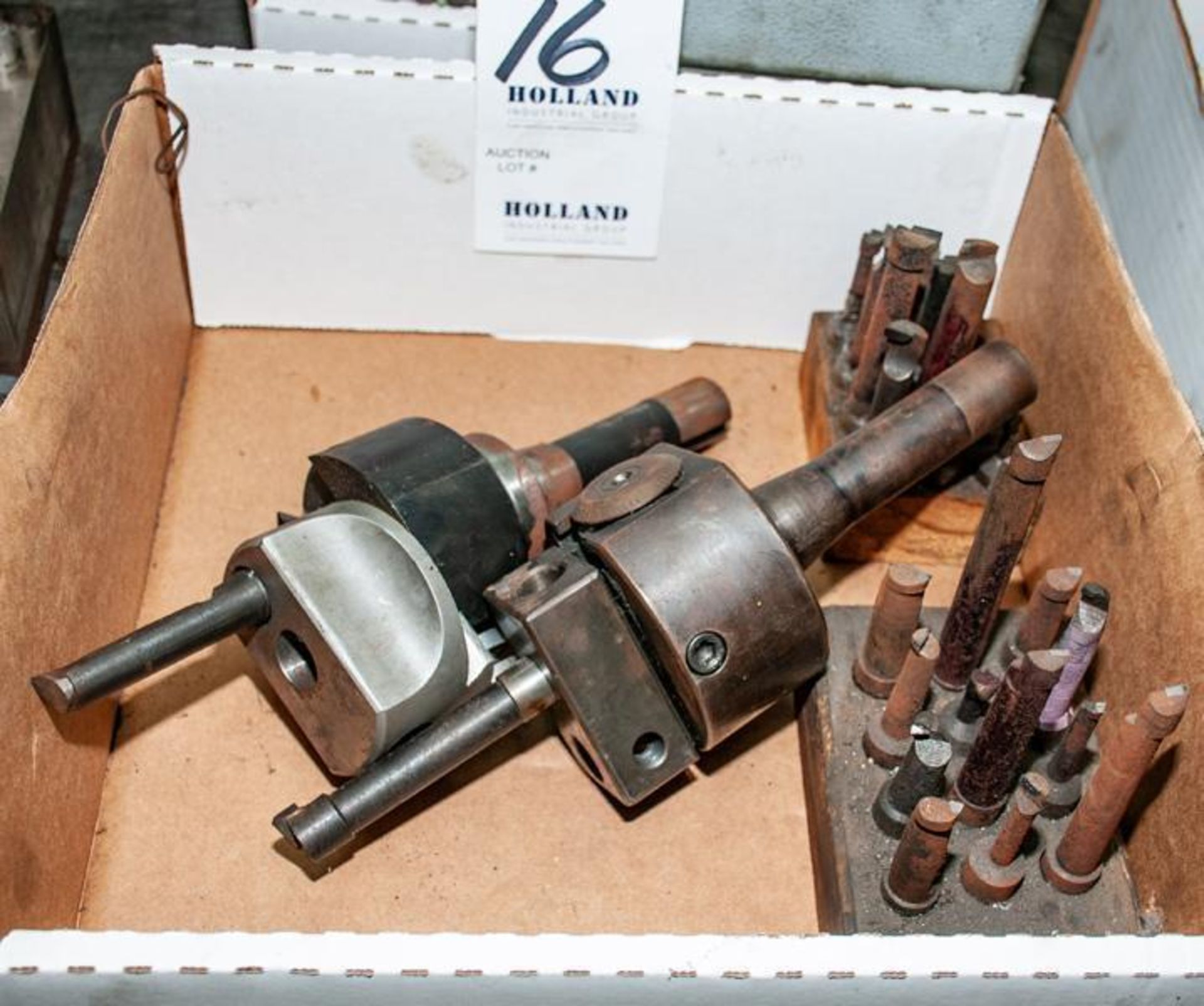 (2) Bore Heads W/ Cutters