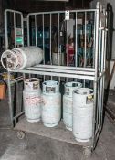 Rolling Cart Used For Propane Tanks Approx. 50 1/2 X 22 X 77