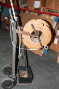 Hand Cart With Added Rack For Nylon Strapping