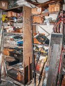 (2) Steel Shelving Units (1) Approx. 36 X 24 X 87