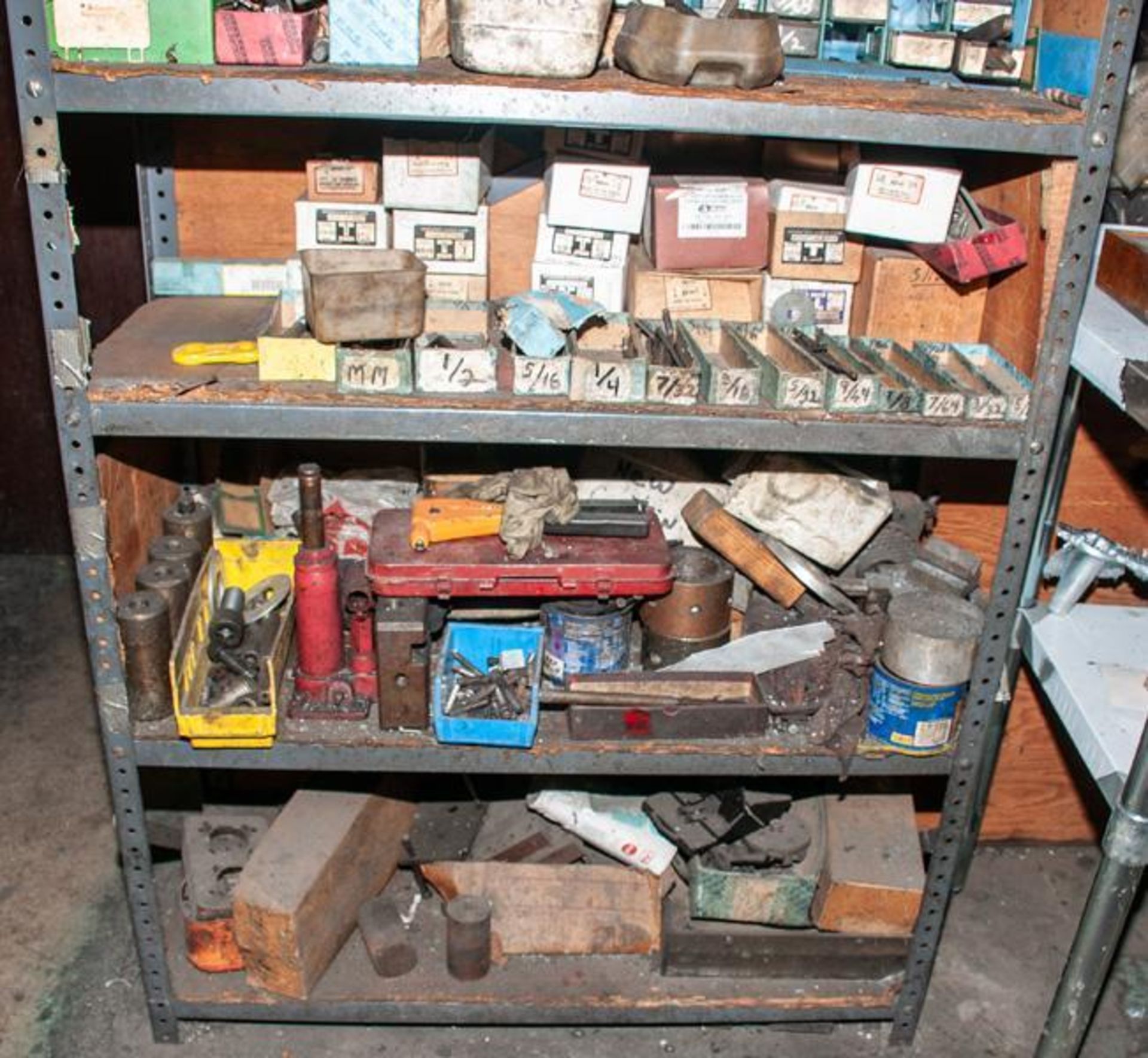 SS Table And Shelving Unit, W/ Contents Of Shelving Unit - Image 3 of 5