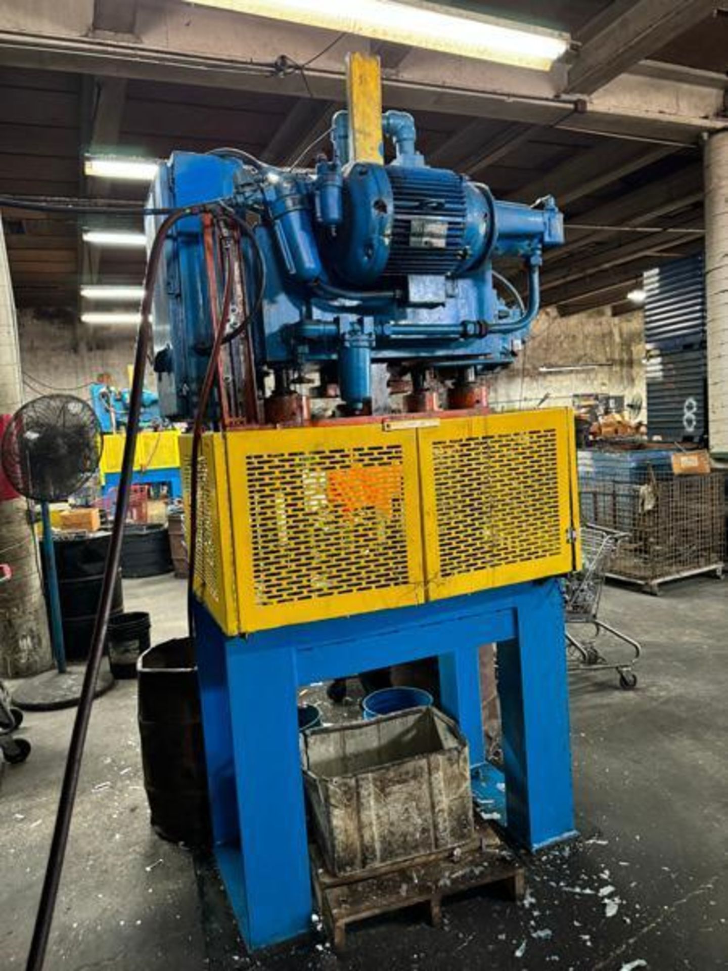 Kard Model TP20-4 20 Ton Top Mounted Hydraulic Trim Press S/N 94-2118, 460 Volt, Approx. 11 1/2" X 2 - Image 7 of 9