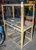 Welded Steel Shelving Unit/Rack Approx. 48 1/2 X 24 1/2 X 61