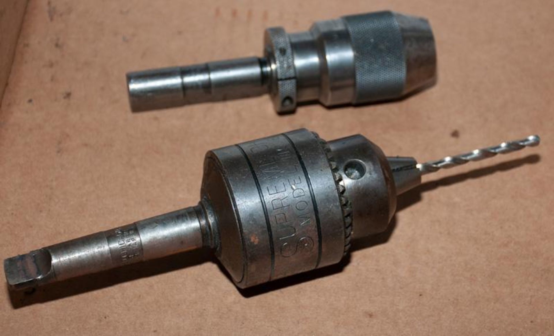 (2) Drill Chucks, (1) 3/8" And (1) 5/8"
