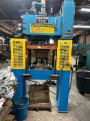Kard Model TP20-4 20 Ton Top Mounted Hydraulic Trim Press S/N 972165, 460 Volt, Approx. 11 1/2