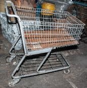 (15) Shopping Carts, No Contents