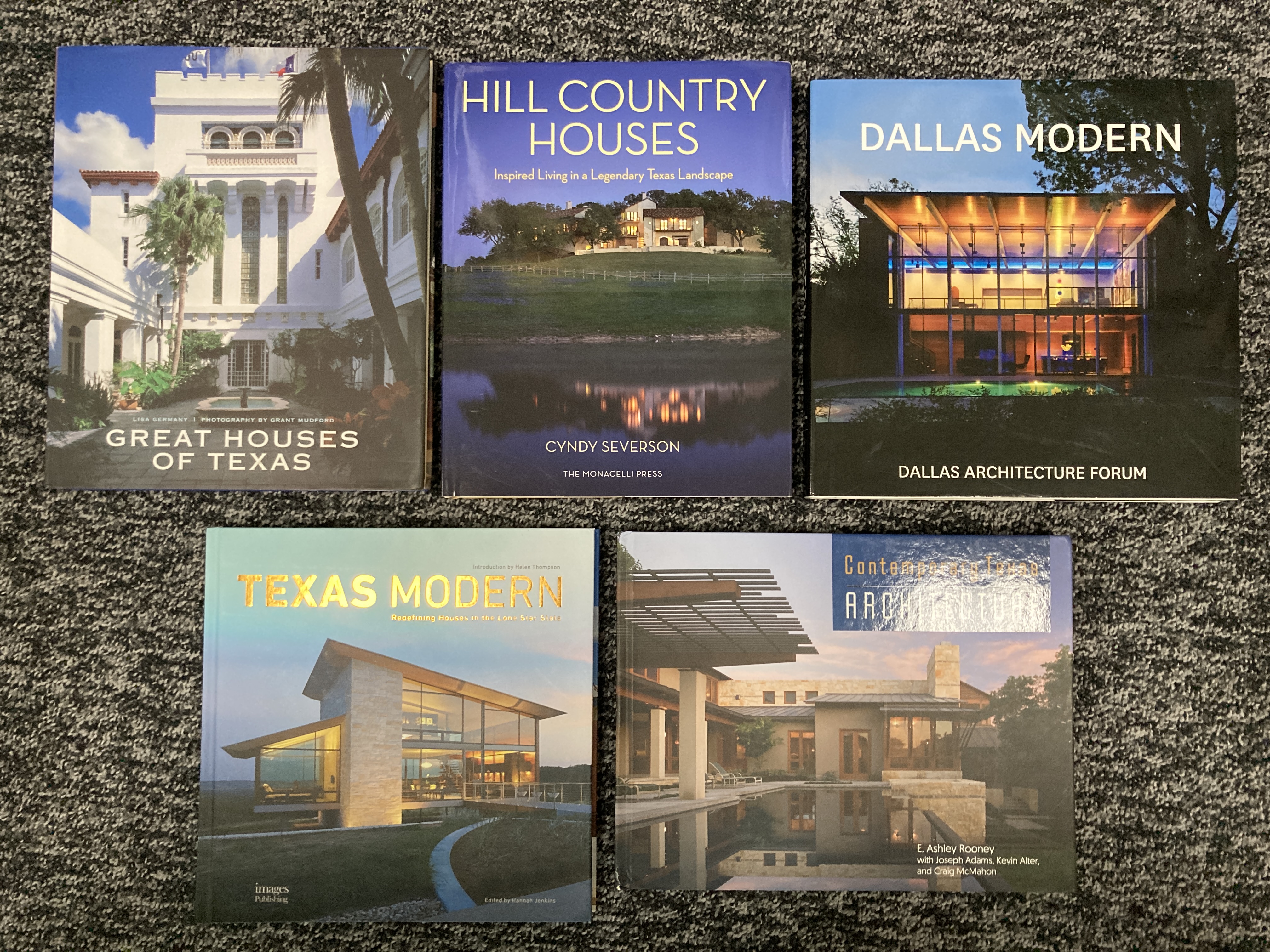 MIXED BOOKS - TEXAS INTERIORS AND ARCHITECTURE - Image 2 of 2