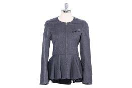 A MIHARAYASUHIRO STRUCTURED PEPLUM JACKET