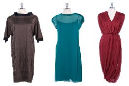 AN ASSORTMENT OF LANVIN DRESSES