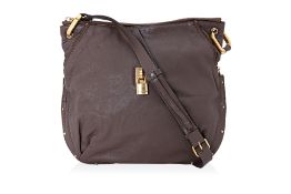A MARC JACOBS PARADISE ANGIE HANDBAG IN TAUPE