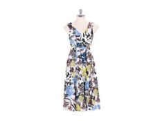 A MARNI FLORAL PRINT SLEEVELESS DRESS