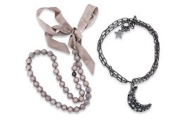 TWO LANVIN NECKLACES