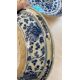 A BLUE AND WHITE PHOENIX DISH - Image 12 of 15