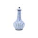 A 'BLEU DE HUE' VIETNAMESE MARKET BOTTLE VASE AND COVER - Image 1 of 10