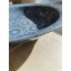 A LARGE SWATOW SLIP-DECORATED BLUE GROUND BOWL - Image 7 of 7