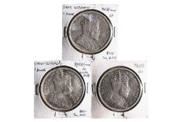STRAITS SETTLEMENTS EDWARD VII 1 DOLLAR 1903 B (3)